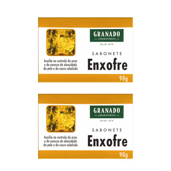 Kit 2 und Sabonete de Enxofre Medicinal Granado 90g