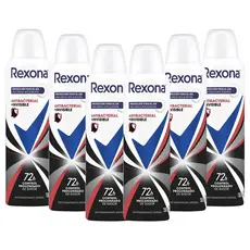 Kit 6 und Desod Aero Rexona Antibacterial + Invisible 150ml