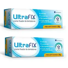 Kit 2 und Ultrafix Creme Sem Sabor 20g