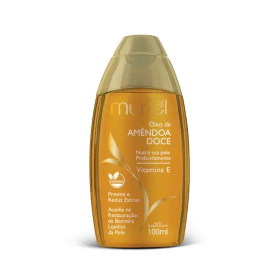 Óleo Corporal Muriel  Amêndoa Doce 100ml