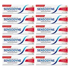 Kit 12x Creme Dental Sensodyne Original para Dentes Sensíveis 50g
