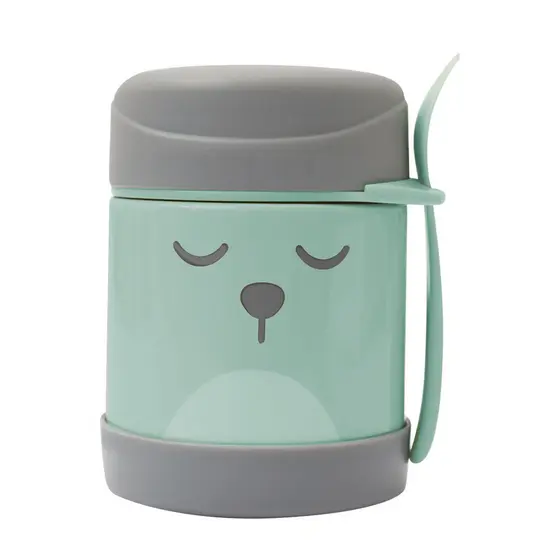 Pote Térmico Com Talher Buba Gumy Verde 320ml