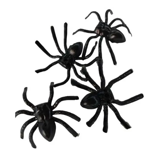 20 Aranha De Mentira Para Kit Festa Lembrancinha Prenda Criança Halloween Aranha Falsa