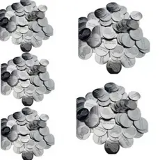 100 Fichas Para Máquina Vending Machine Bolinha Pula Pula