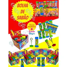 7 Bolha Bolinha  De Sabão Para kit Festa Lembracinha Decoração Aniversario Prenda Quermesse novo