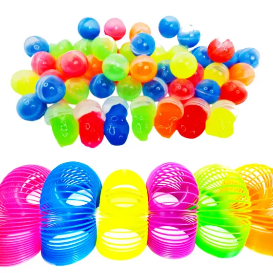 30 Mola Maluca Neon + 30 Geleca Slime Kit Festa Lembrancinha Aniversario Prenda Quermesse novo