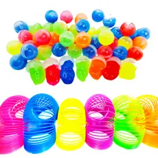 30 Mola Maluca Neon + 30 Geleca Slime Kit Festa Lembrancinha Aniversario Prenda Quermesse novo