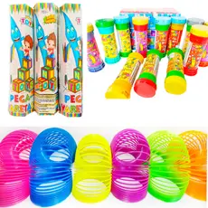 10 Mola Maluca + 10 Jogo Pega Vareta + 10 Bolha De Sabão Kit Festa Lembrancinha Aniversario Prenda