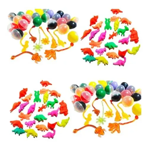 15 Bicho Cresce Na Água + 15 Geleca Slime + 15 Gruda Parede Kit Lembrancinha Infantil Prenda Novo