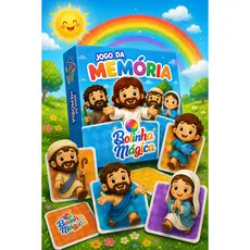 Kit 20 Jogos da Memória Jesus e Seus Amigos Discipulos Apóstolos Festa Igreja Biblico Lembrancinha
