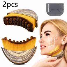 Escova Facial Massageadora para Drenagem Linfática Contorno do Rosto Lifting Facial Esculpidora