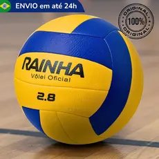 Bola Vôlei Rainha 2.8 Oficial Praia Areia Piscina Impermeável Resistente Leve Campeonato Jogo Pro