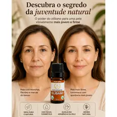 Óleo Essêncial de Olíbano Facial 10ml Para Rugas Linhas de Expressão Anti-idade 100% Puro Natural