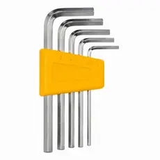 Chave allen de tipo L com 5 peças de 1mm ao 5mm
