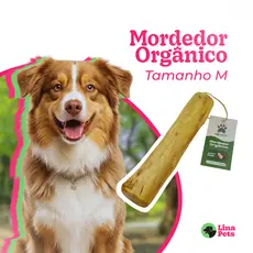 Mordedor Para Cachorro Natural Produto Rustico Madeira de Café Sabor Côco Vários Tamanhos Anti Estresse Pet