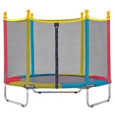 Cama Elástica Infantil Pula Pula Trampolim 1,40 M Colorida