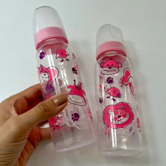 kit mamadeira barato 240ml com 2 unidades bico ortodôntico