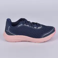 Tênis Infantil K360 2 Azul Marinho e Rosa Feminino Confortável Esportivo Calce Fácil Menina