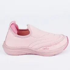 Tênis Infantil K360 Rosa Energy Menina Calce Fácil Moderno Delicado Respitec Anatômico
