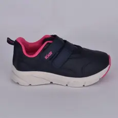 Tênis Infantil Menina Energy Baby Respitec Confortável Fita Aderente Macio Leve Casual Escolar