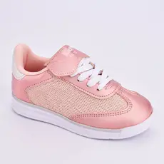 Tênis Infantil Menina Kidy RK 70 Rose Streetwear Super Leve Confortável Casual Moderno
