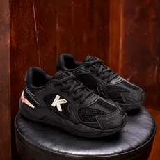 Tênis Infantil Menino Kidy K360 Retro Confortável Leve Flexível Ajuste Fácil Escola Antiderrapante