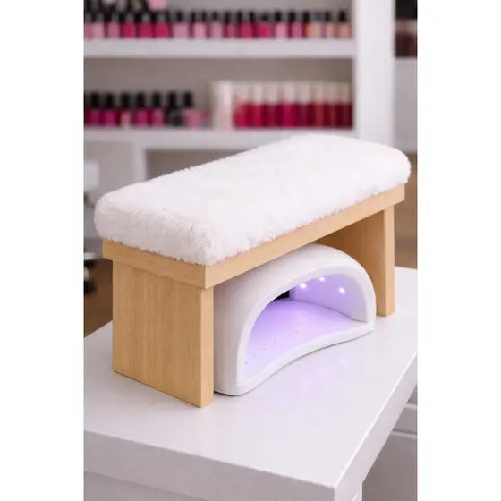 Suporte de Mão Natural para Esmaltação Profissional