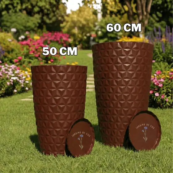 Vaso Grande Para Plantas Decorativo Sala Jardim 50 ou 60cm