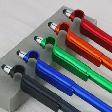 Caneta Multi Tarefa - Ponta Touch Screen & Suporte de Celular Atacado Promoção