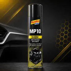 Silicone Spray Automotivo 300ml MP10 Mundial Prime Perfumado Tutti-Frutti Para Painel Plástico Borracha