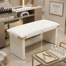 Apoio de mão Super Luxo pés de Madeira Bella Tatty Ergonômico | Ideal para Nail Design e Alongamento