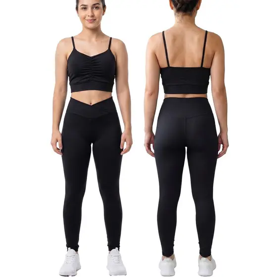 Conjunto Fitness Feminino Suplex Roupa De Academia