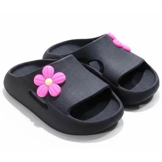 Chinelo Infantil Slide Menina Nuvem Escolar Confortável