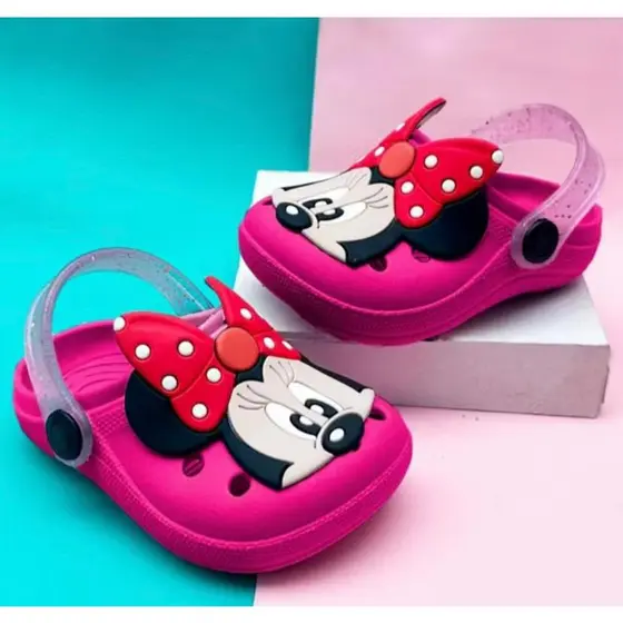 Sandália Babuche Infantil Menina Várias Estampas Delicadas Chinelo Feminino