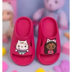 Chinelo Nuvem Infantil Menina Colorido Turma da Gabi Confortável Promoção