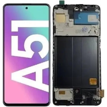 Tela Frontal Touch Display Galaxy A51 A515 Incell Com Aro A Pronta Entrega