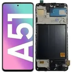 Tela Frontal Touch Display Galaxy A51 A515 Incell Com Aro A Pronta Entrega