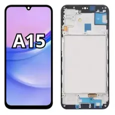 Display Tela Frontal Touch Completo Compatível Galaxy A15  4G A155 / A15 A156 5G COM ARO INCELL Pronta Entrega