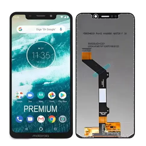 Frontal Tela Display Lcd Touch Motorola Moto One Xt1941-3