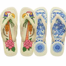 Kit 2 Chinelos Estampados Verão | Conforto e Estilo