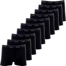 Kit 10 Cuecas Boxer Mash Algodão Box Confortável Cueca Masculina Cós Elástico