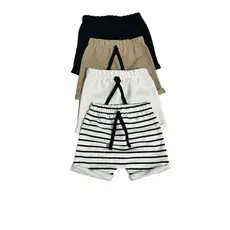 Kit 3 Short Menina Bebê Recém Nascido Moletinho 100% Algodão de Alta Qualidade Conforto