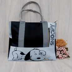 Bolsa Feminina Snoopy 5 Cores Linda e Estilosa