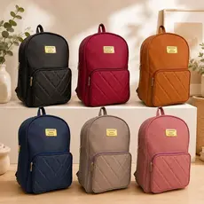 Bolsa Mochila Feminina Couro Sintético 6 Cores Mega Promoção