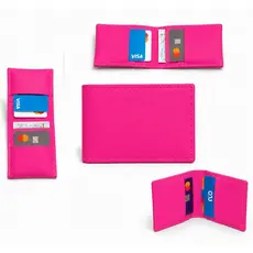 Kit 100 Carteira Porta Cartões Para Revenda Slim CNH Cartões Compacta Brindes
