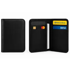 Kit 30 Carteiras Porta Cartões Para Revenda Slim Para CNH Cartões Compacta Brindes