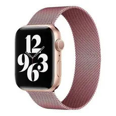 Pulseira Loop Milanese Metal Aço para SmartWatch 38mm 40mm 42mm 44mm 45mm 49mm