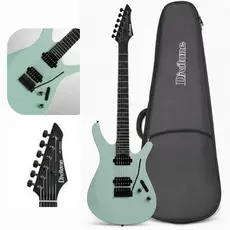 Guitarra Elétrica Divitone Modern Fly DSG-10 Fluorite Green Com Bag Modelo Premium