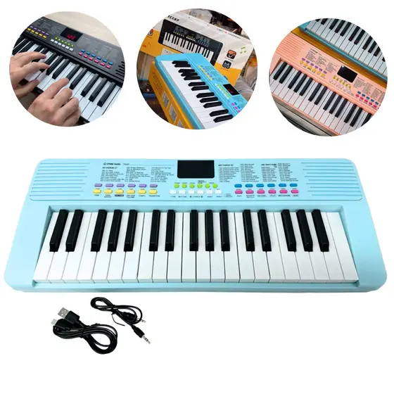 Teclado Musical Spring Iniciante Infantil Tci37a