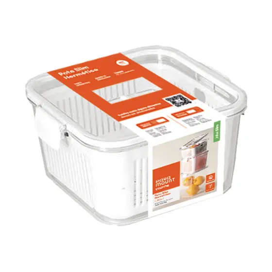 Pote Slim Multiuso 1.360ml Branco